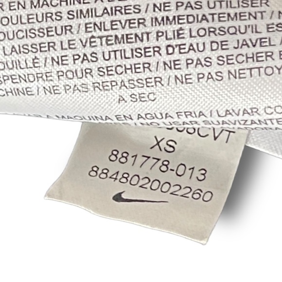 𝅺sparkling Nike 27” Running Leggings Tights Black / Silver Size Extra Small - Picture 8 of 12